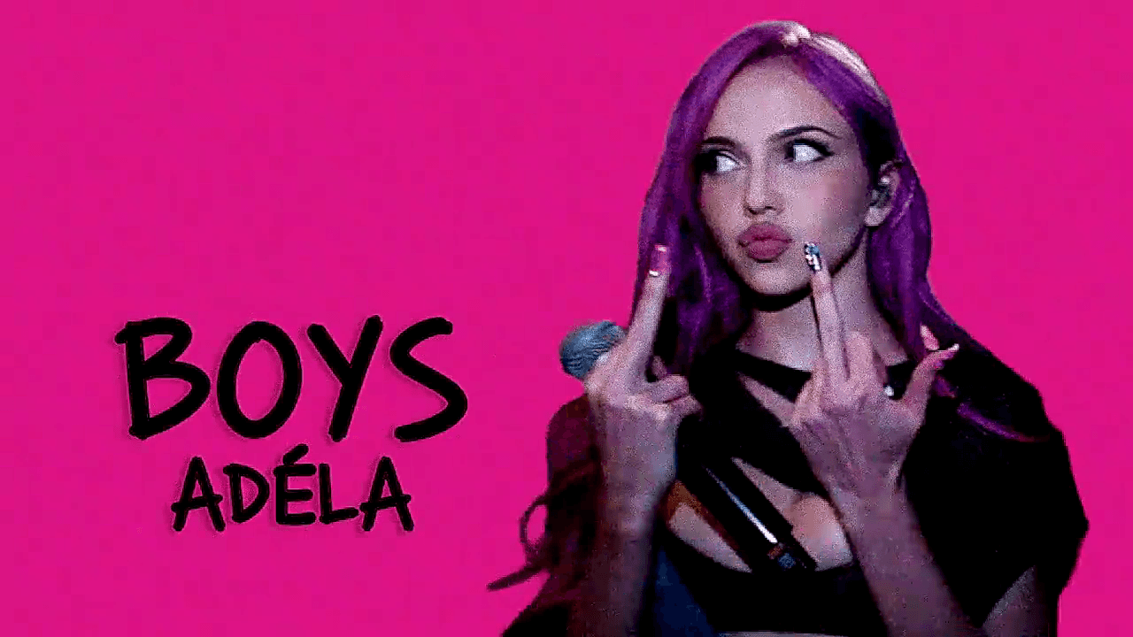 ADÉLA · Boys Adanis Alvarez cover art